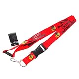 Chicago Blackhawks Clip Lanyard Keychain