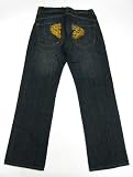 Men's Ed Hardy Tiger Dark Wash Jeans