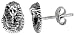 Tiny Sterling Silver Pharaoh Stud Earrings