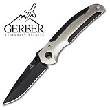 Gerber AR Liner Lock Black Plain Edge