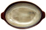 Sango Nova Brown 1-Quart Au Gratin Dish