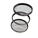 Filter Komplettset 62mm f�r Digitalkameras bestehend aus UV MC Filter/ Polfilter Zirkular/ Graufilter ND8 z.B. Tamron AF 28-300mm XR DI VC/ AF 70-300mm DI LD / AF 18-200mm XR DI II u.v.a