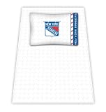 Best Quality Micro Fiber Sheet Set - New York Rangers MLB /Color White Size Full