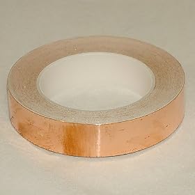 JVCC CFL-5CA Copper Foil Tape (Conductive Adhesive): 1 in. x 36 yds. (Copper)