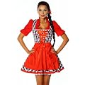 Dirndl rot/wei�