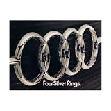 1974 AUDI 100 LS Sales Brochure Literature Book Piece by Audi