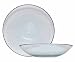 Clear Recycled Art Glass Bowl 20"D 4.75"H