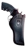 Gunmate Black Hip Holster For Up To 4 Barrel Revolvers
