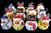 12 Rubber Ducky Duck Resin Christmas Tree Ornaments 3