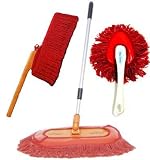 California Car Duster Combo With 96627 Super Floor Duster, 62448 Dash Duster & 62442 Original Car Duster