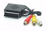 Metronic - 475008 - Adaptateur gigogne - 2RCA Audio fem. - 1RCA Video fem.