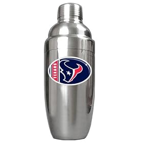 Houston Texans NFL Stainless Steel Cocktail Shaker by Great American Products