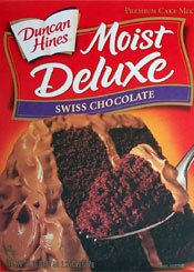 Duncan Hines Swiss Chocolate Cake Mix 12ct by Pinnacle Foods