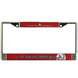 St Louis Cardinals - Logo Metal License Plate Frame MLB Pro Baseball