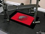 Portland Trail Blazers 18"x18" tiles Nba Fitness Tiles NBA Modular Flooring Exercise Fitness Tiles