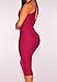 Sexy Womens Mock Neck Sheer Peep Hole Party Club Midi Dress (Small, Wine)