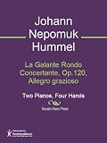 La Galante Rondo Concertante, Op.120, Allegro grazioso Sheet Music