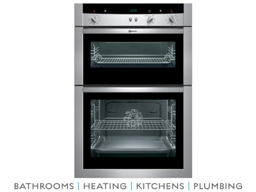 Neff Built-In Double Oven Stainless Steel Series 2 U15M42N0GB