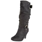 Wild Diva Reva-20 Slouchy Buckle Boot