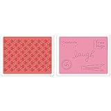 Sizzix Framelits Die Set 5PK with Textured Impressions - Happy Hearts Set by Deena Ziegler