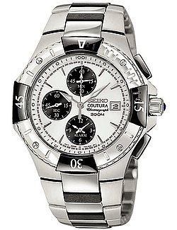 Seiko Men's SNA457 Coutura Alarm Chronograph Watch Seiko Men's SNA457 Coutura Alarm Chronograph Watch
