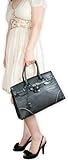 Designer Inspired High Quality Faux Leather Crocodile Luxury Elegant Oversized Satchel Handbag Tote Purse