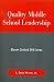 Book Quality Middle School Leadership: Eleven Central Skill Areas