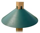 Woodlink BAF3GR Post Mount Squirrel Baffle