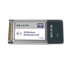 Belkin Dual-Band Wireless A+G Notebook Network Card