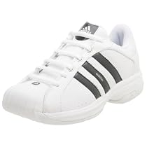 adidas Men's Superstar 2G Ultra Basketball Shoe, White/Indigo/Silver, 9.5 M