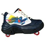 Boys' Superman Retractable Skate Shoes - Blue