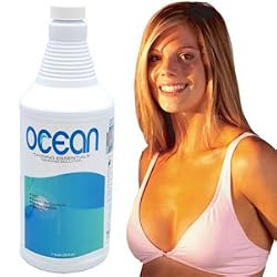 1 Quart of Ocean 8.5 % "DHA" Sunless Tanning Solution with Medium (Natural) Bronzer Guide