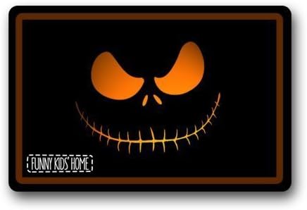 New Design The Nightmare Before Christmas Skellington Halloween Doormat/Halloween Decoration Durable Machine-washable Indoor/outdoor Door Mat 18"(W) x 30"(L)
