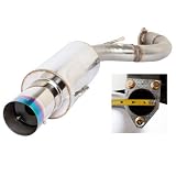 95-99 Mitsubishi Eclipse GST Turbo Axleback Exhaust Burnt Tip Muffler
