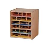 Jonti-Craft 0602JC JontiCraft Puzzle Case Kids Shelving