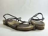 Stuart Weitzman Oval Brass Slingback Sandal Womens 9.5 M