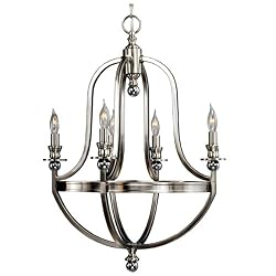 Checkolite Birdcage 5 Light Chandelier