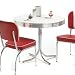 Retro Dinette Table in Bright Chrome