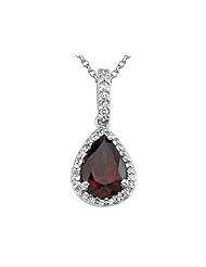 Genuine Garnet Pendant by Effy Collection®