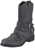 TOM TAILOR Coventry 0315560042, Damen Stiefel, Grau (dark grey 084), EU 41
