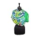 Cozzy Land Parrot Scarf-Green-45 inches wide x 68 inches long