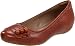 ECCO Women's Keystone Ballerina,Cognac,41 EU/10-10.5 M US