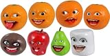 Annoying Orange 4" Talking Pvc Figure Wave 2: Set Of 8IMAGE