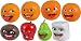 Annoying Orange 4" Talking Pvc Figure Wave 2: Set Of 8_s-1