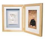 Babyprints Footprint Molding Kit with Desk Frame Natural