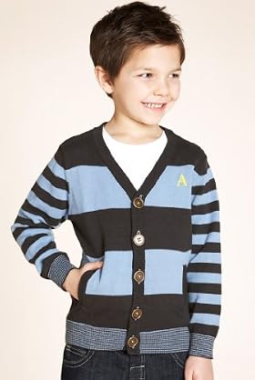 2 Piece Autograph Pure Cotton Cardigan & T-Shirt Set