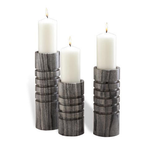 Durban Solid Gray Marble of Three