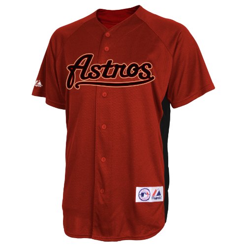 MLB Houston Astros Replica BP Home Jersey, Medium