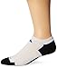 adidas Men's Climacool II No Show Sock (2-Pair), White/Black/Collegiate Royal, Size 6-12