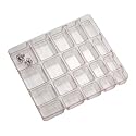 InterDesign Small Linus Jewelry Box Tray 1, Clear